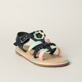 Glitter Sandal Flower Applique