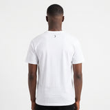 White Printed Tee
