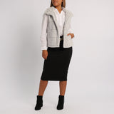 GREY SLEEVELESS BODYWARMER