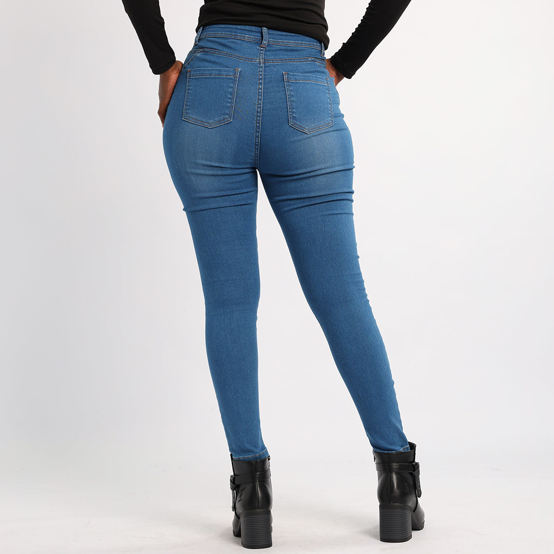 LADIES ALORA INDIGO DENIM SKINNY JEAN