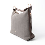 GREY HANDBAG