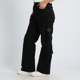 Black Cargo Jean