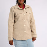 LADIES STONE SHACKET