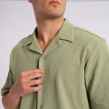 Mens Textured Shirt