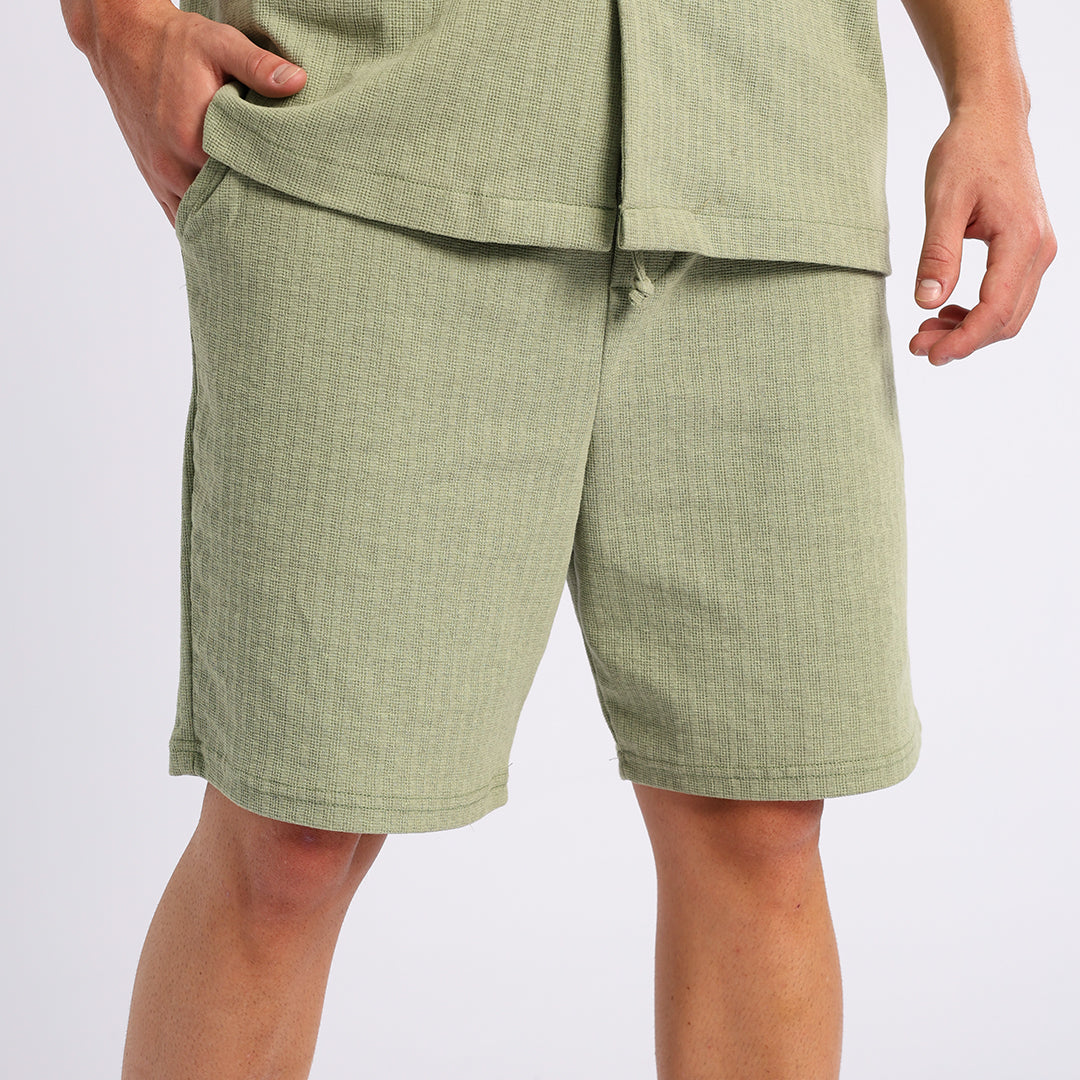 Mens Textured Shorts