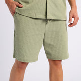 Mens Textured Shorts