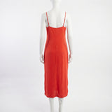 LADIES TANGERINE DRESS