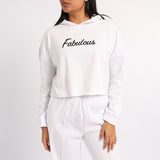 WHITE LONG SLEEVE SWEATER