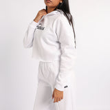 WHITE LONG SLEEVE SWEATER