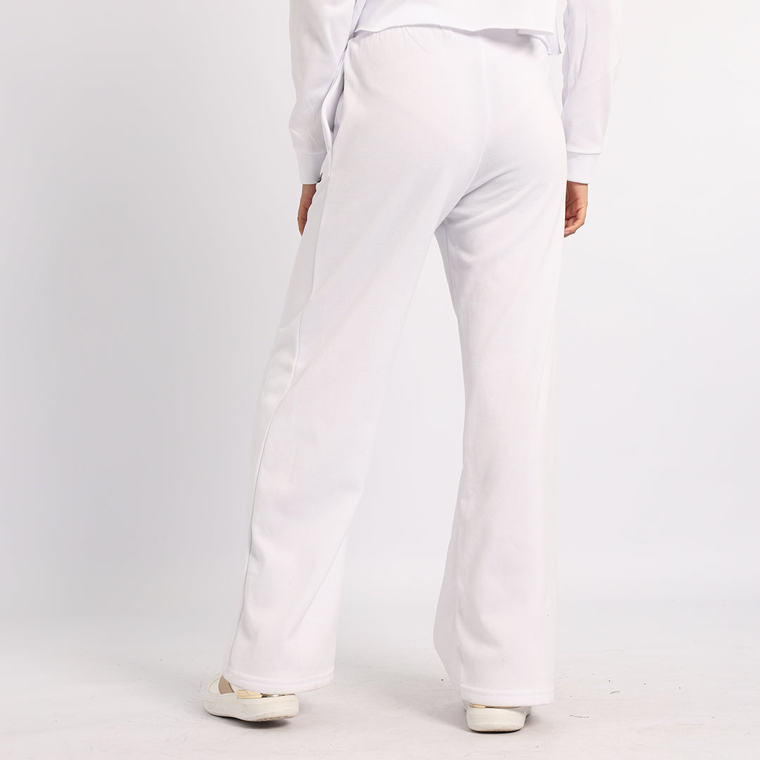 WHITE WIDE LEG PANT