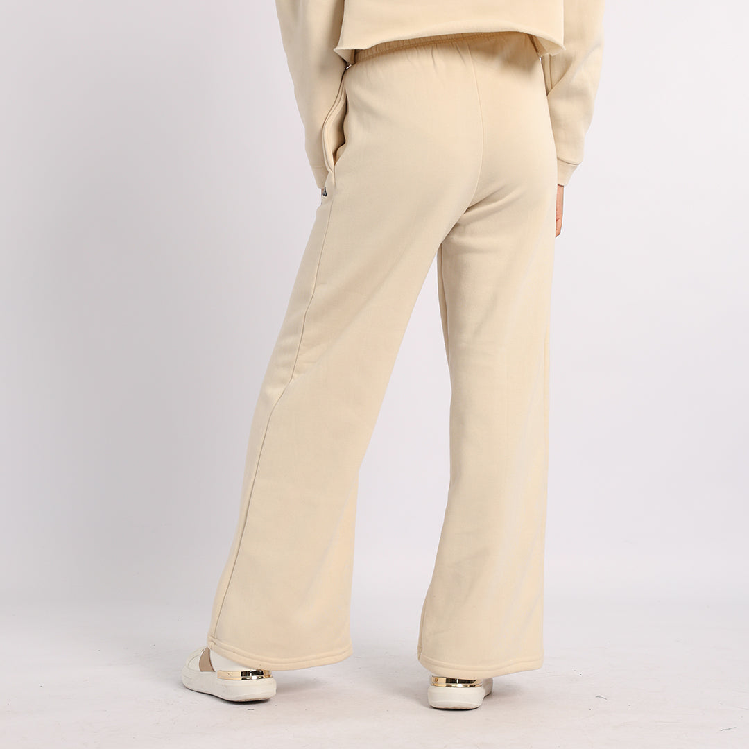CREAM WIDE LEG PANT