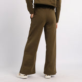 OLIVE WIDE LEG PANT