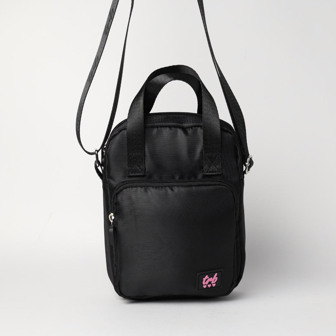 Nylon Crossbody Bag Top Handle