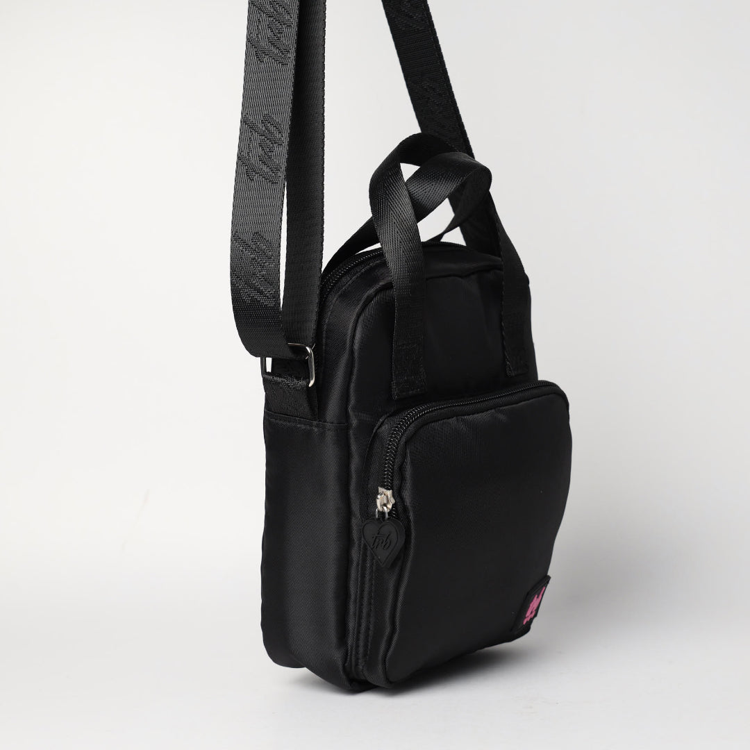 Nylon Crossbody Bag Top Handle