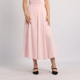 PINK LINEN SKIRT