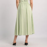 MINT LINEN SKIRT