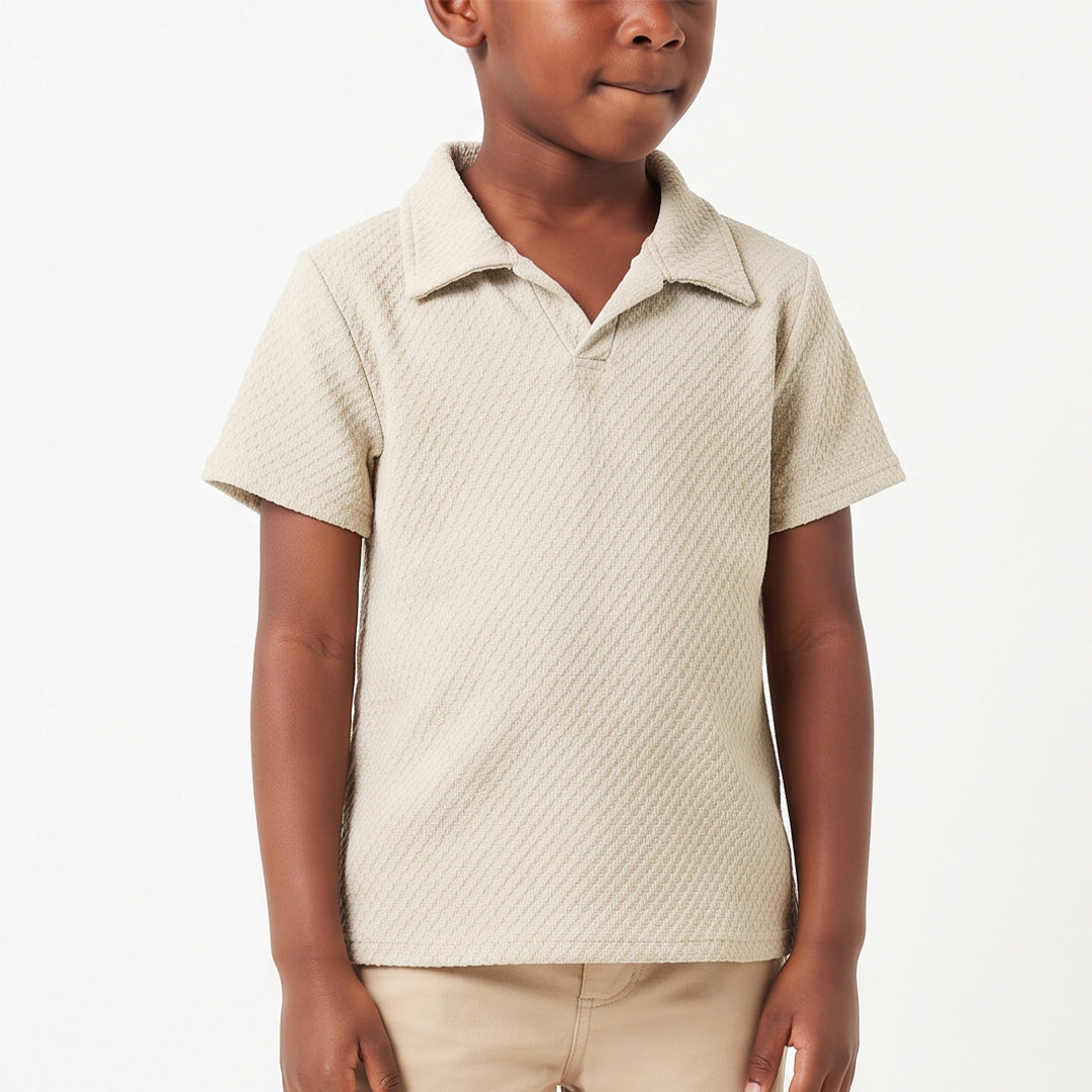 Trb Boys Knit Golfer