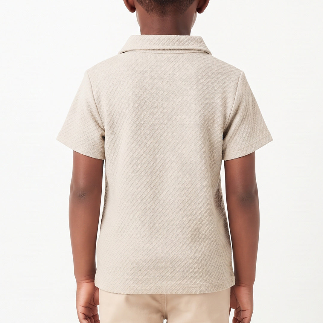 Trb Boys Knit Golfer