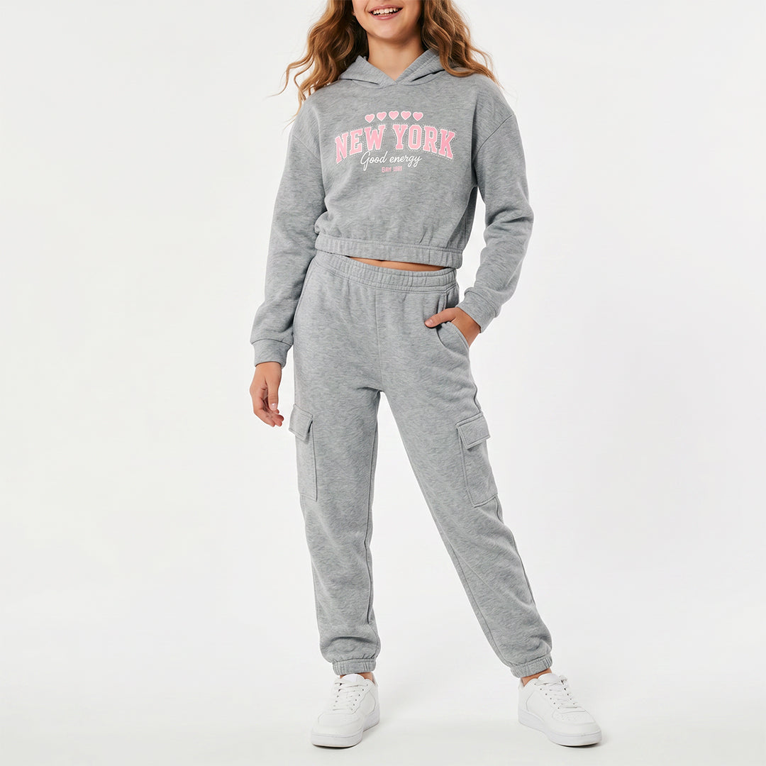 GIIRLS GREY SET