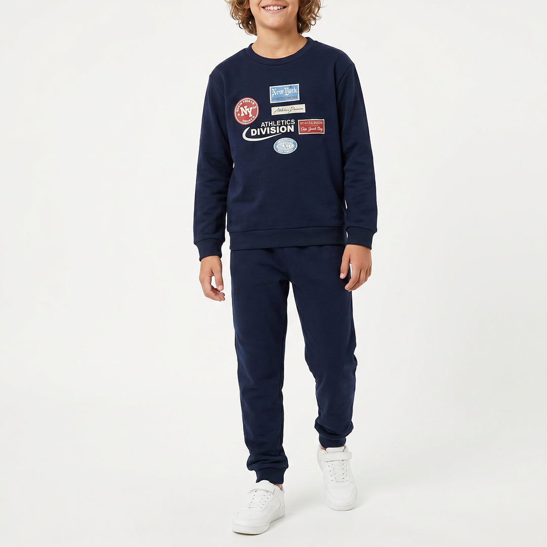 BOYS NAVY SET