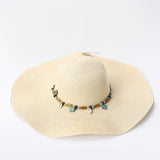 Beige Straw Hat