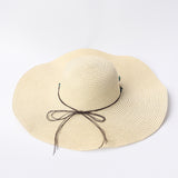 Beige Straw Hat