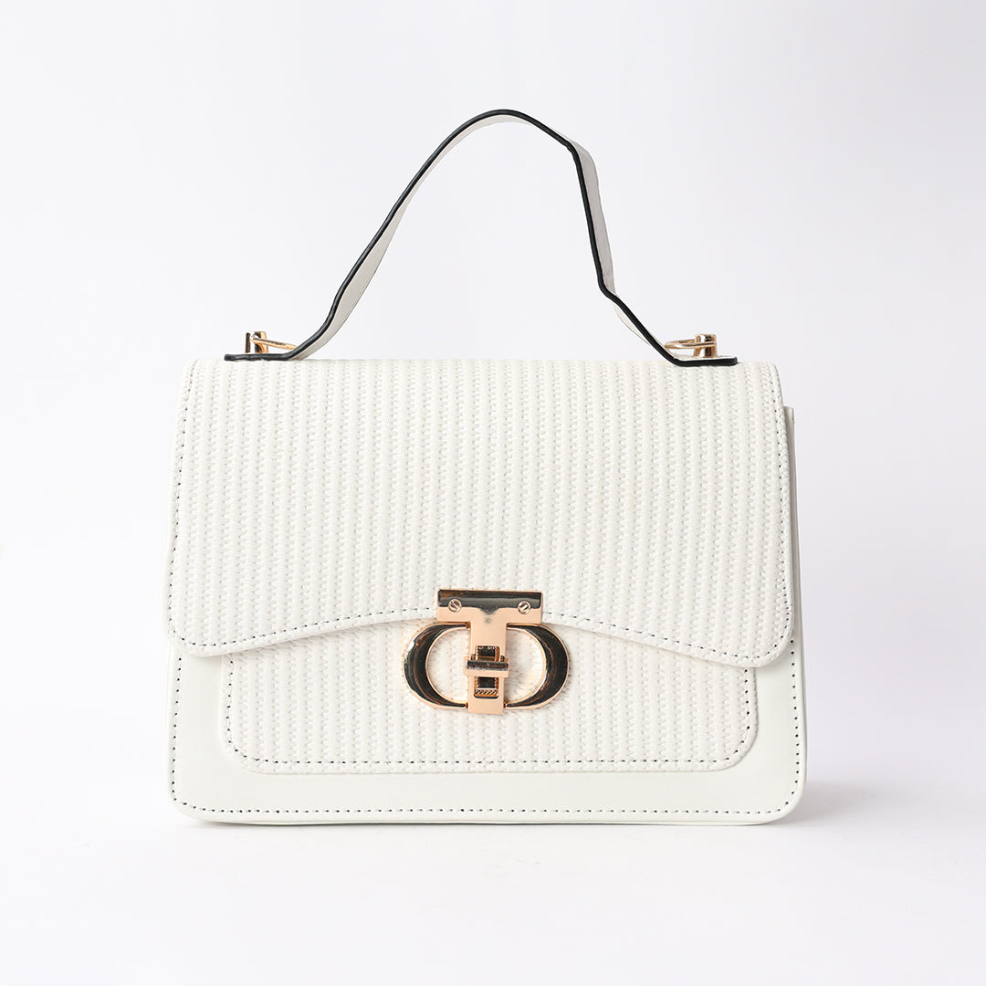 White Handbag