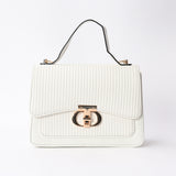 White Handbag