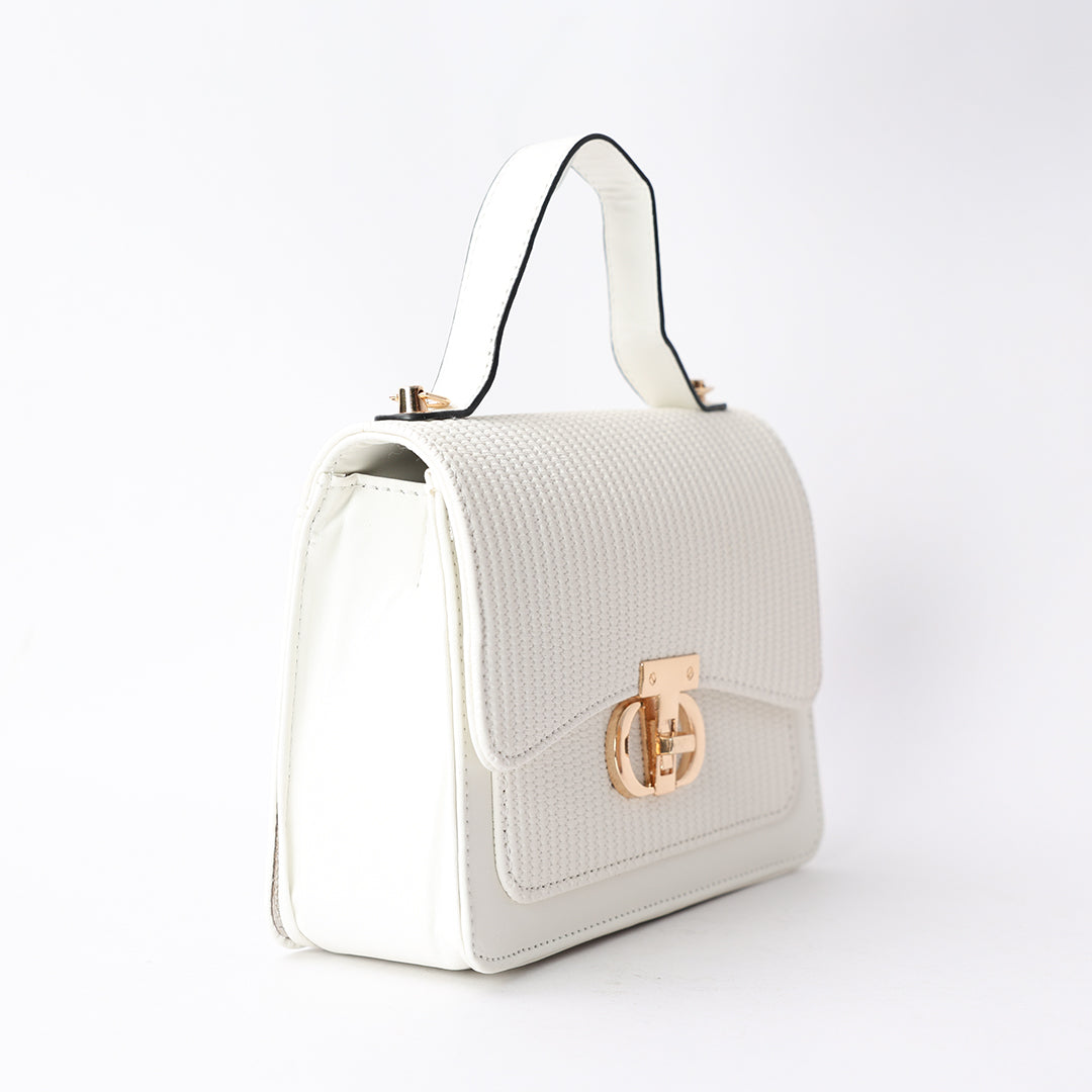 White Handbag