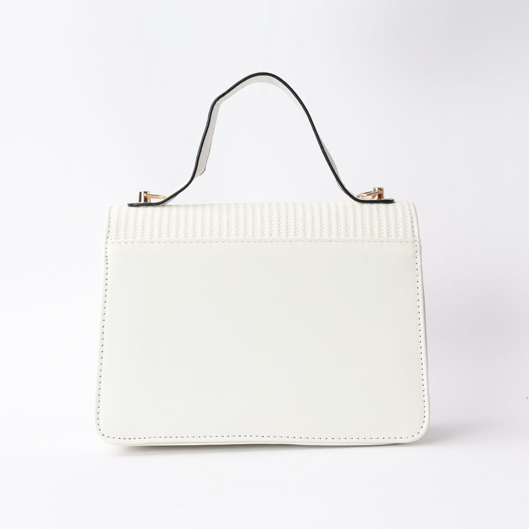 White Handbag