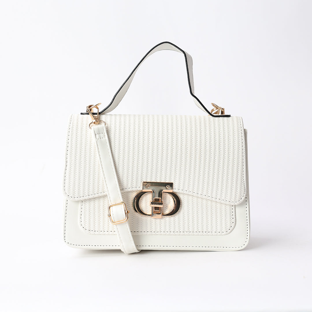 White Handbag