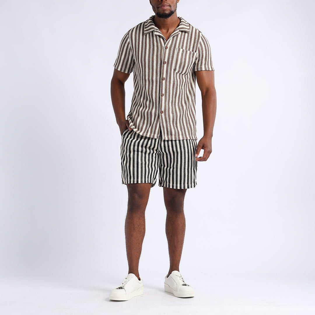 Beige Shorts