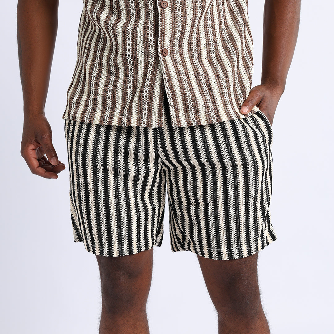 Beige Shorts