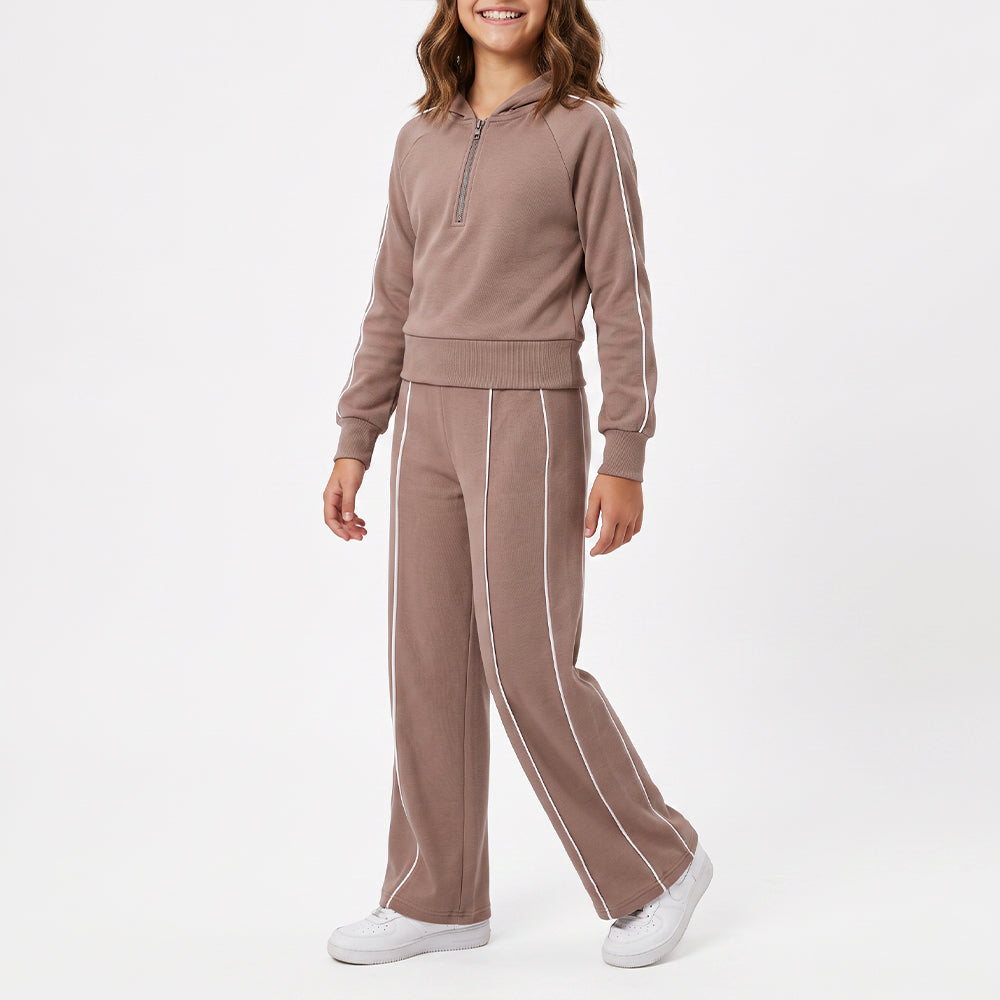 TAUPE WIDE LEG PANT