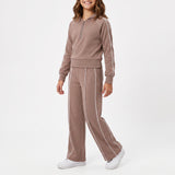 TAUPE WIDE LEG PANT
