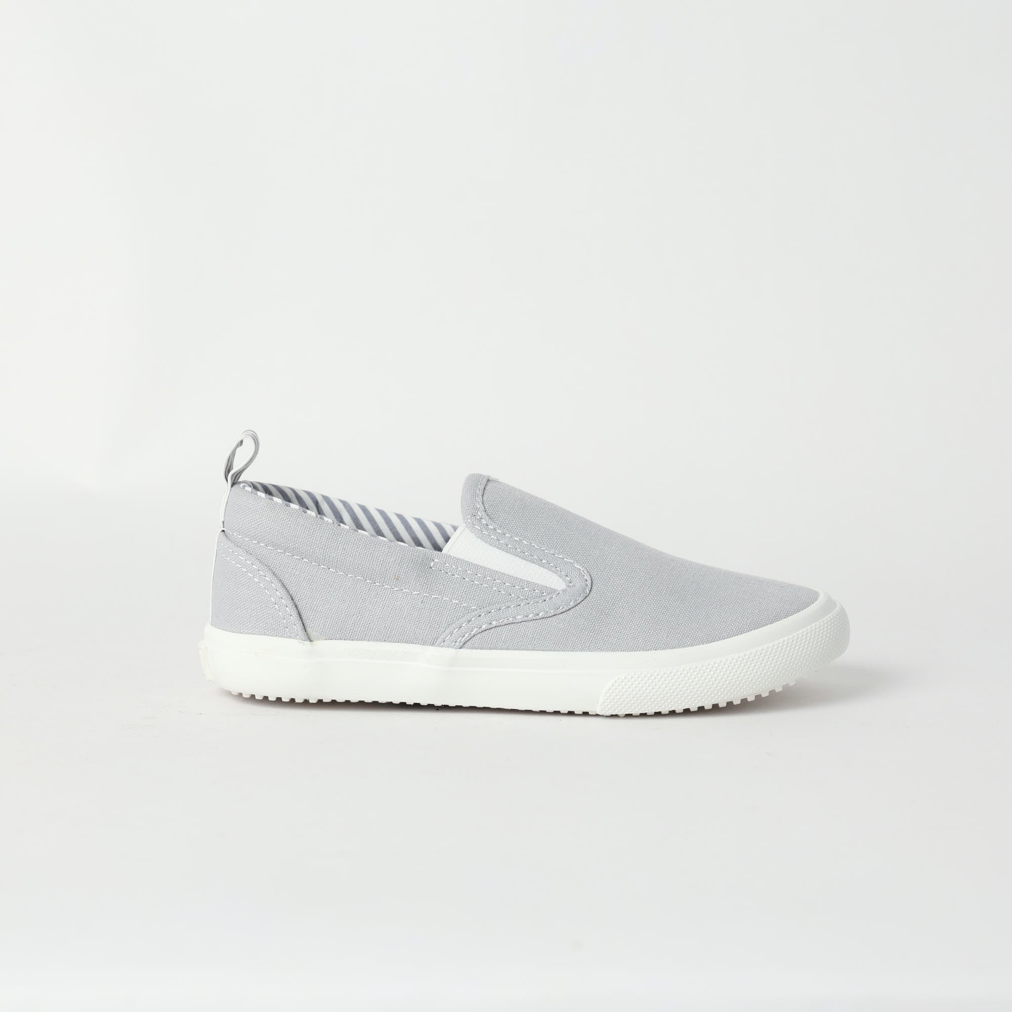 GREY SLIP ON SNEAKER