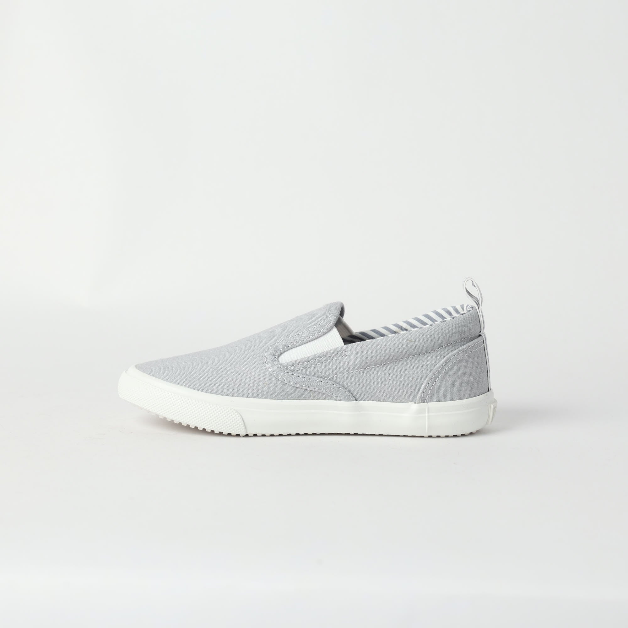 GREY SLIP ON SNEAKER