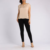 STONE SATIN TOP