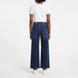 DARK BLUE WIDE LEG DENIM JEAN