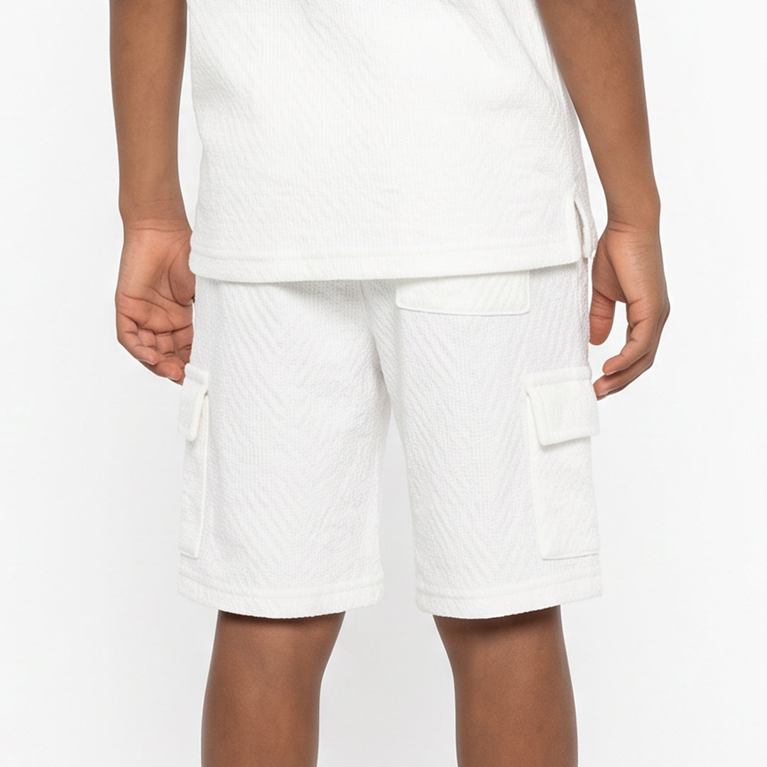 Trb Boys Jacquard Cargo Shorts