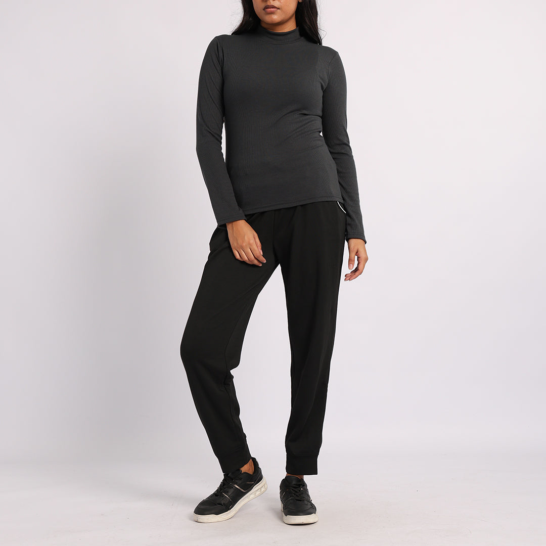 LADIES BLACK JOGGER