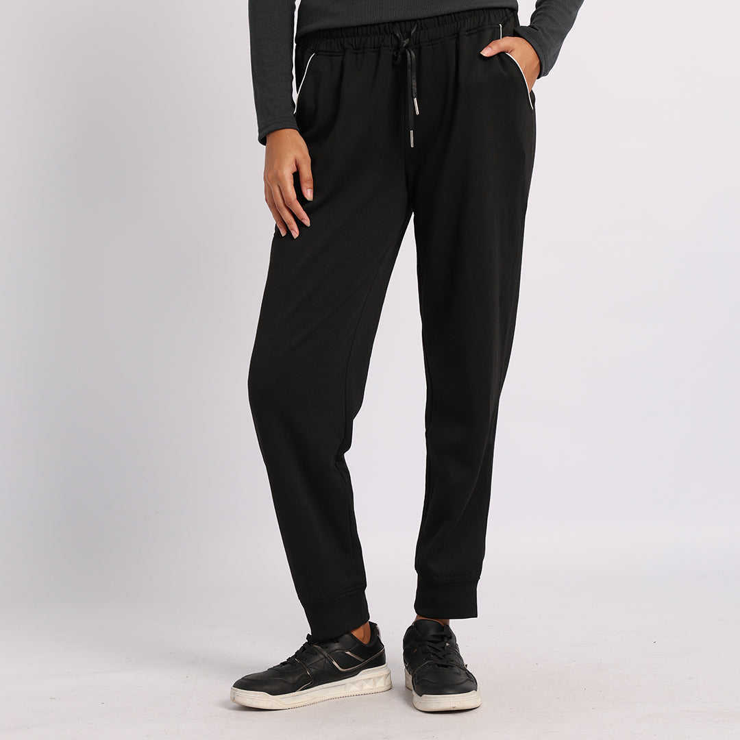 LADIES BLACK JOGGER