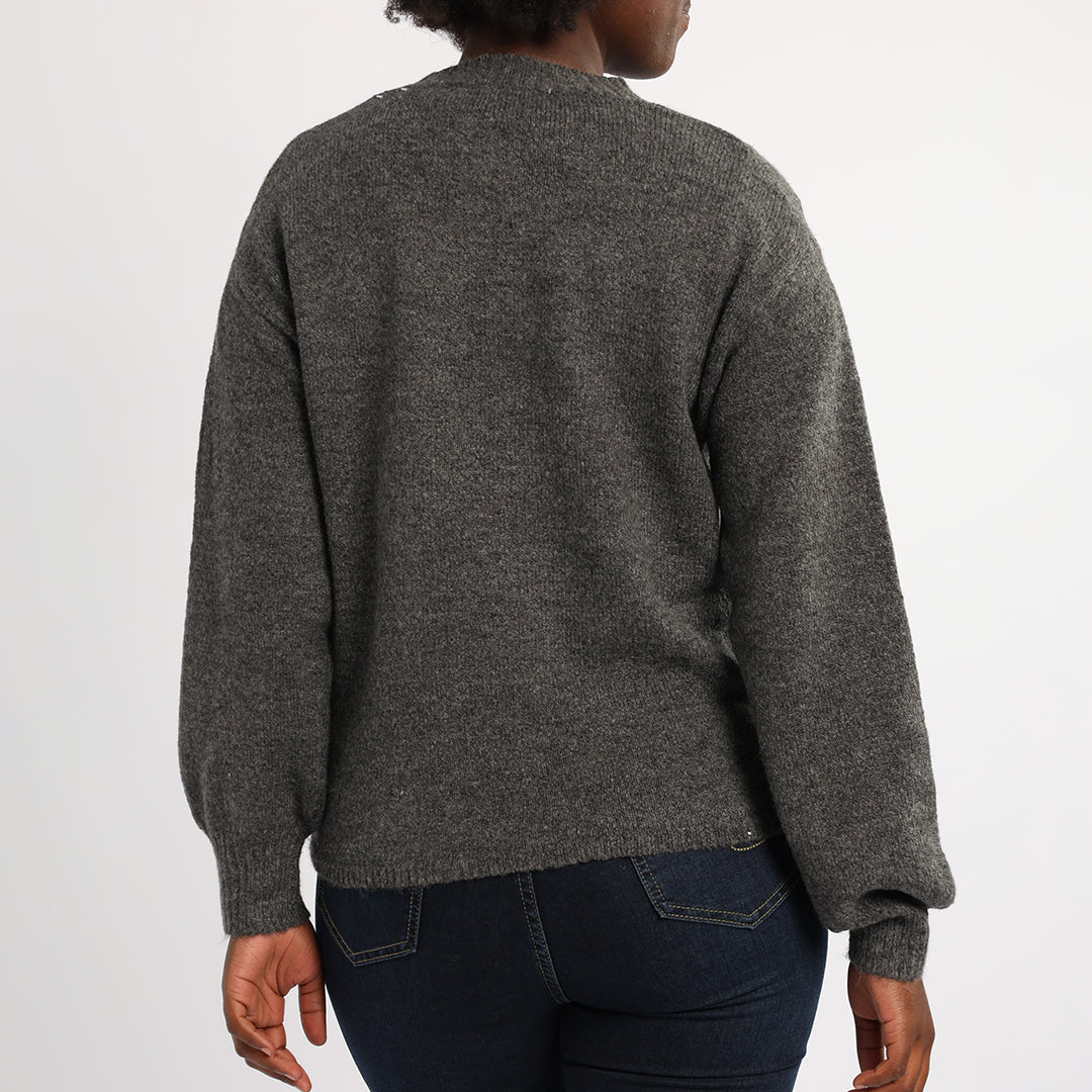 DARK GREY LONG SLEEVE JERSEY