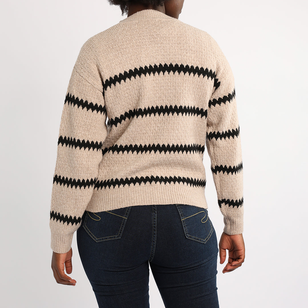 BEIGE/BLACK LONG SLEEVE JERSEY