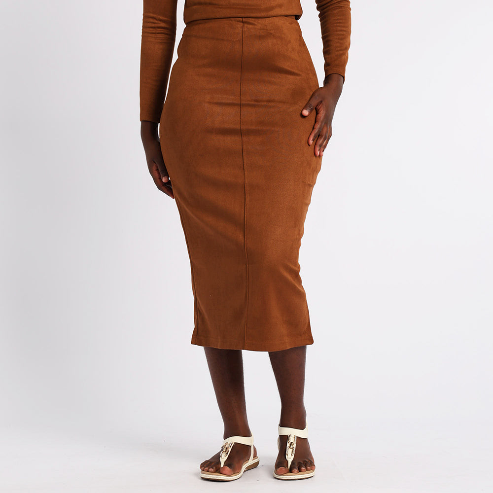 LADIES TAN SKIRT