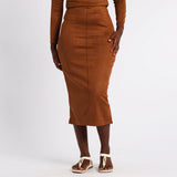 LADIES TAN SKIRT