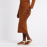 LADIES TAN SKIRT