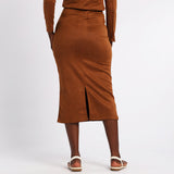 LADIES TAN SKIRT