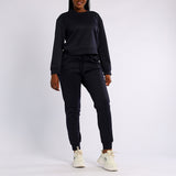 LADIES NAVY SCUBA SWEATER