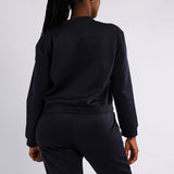 LADIES NAVY SCUBA SWEATER